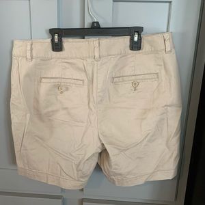 loft khaki shorts